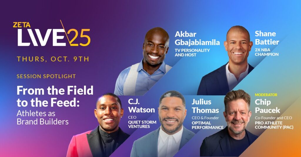 Athletes as Brand Builders - Zeta Live 2025