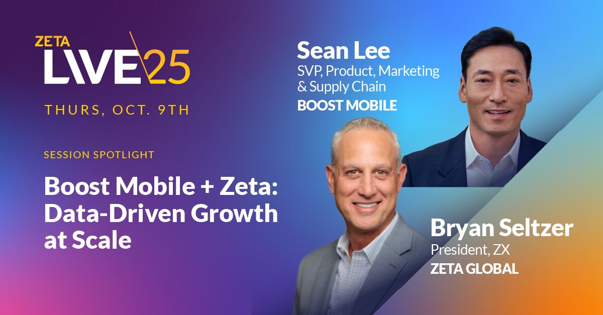 Boost Mobile + Zeta customer story session - Zeta Live 2025