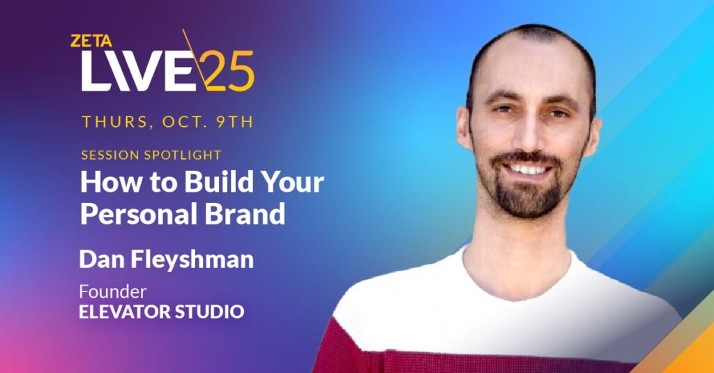 how to build your personal brand - zeta live 2025