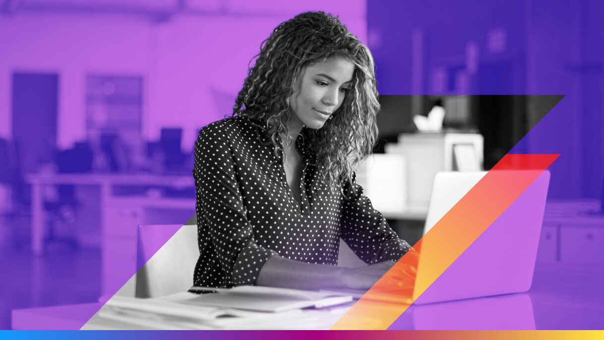 photo of person looking at a computer to promote the cookies are here to stay article