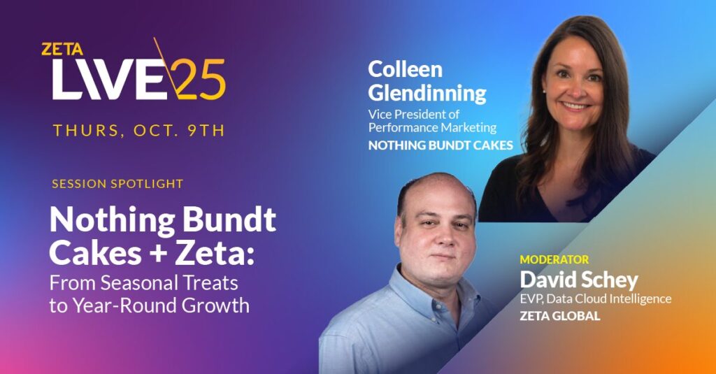 Nothing Bundt Cakes + Zeta customer story session - Zeta Live 2025