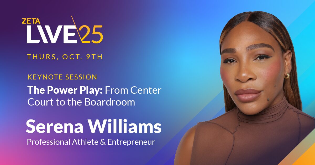 Serena Williams - Zeta Live 2025