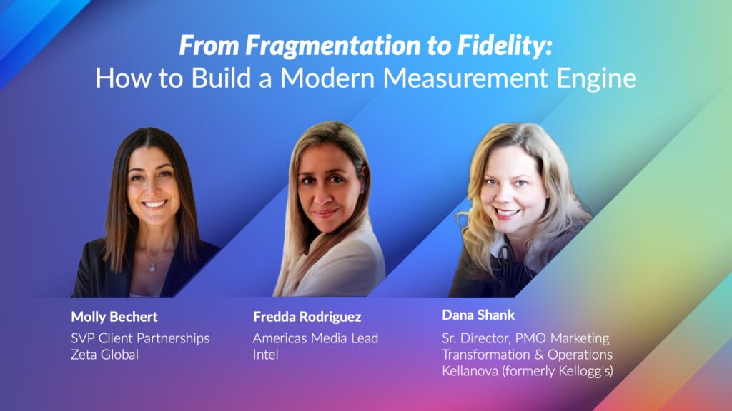 Graphic for the presentation from Zeta NEXT, How to Build a Modern Measurement Engine