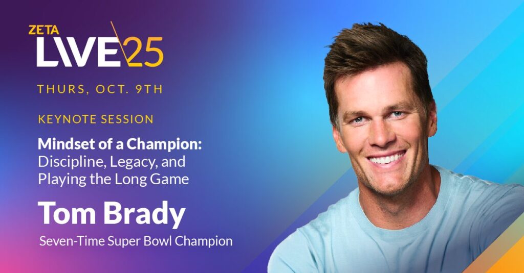Tom Brady - Zeta Live 2025