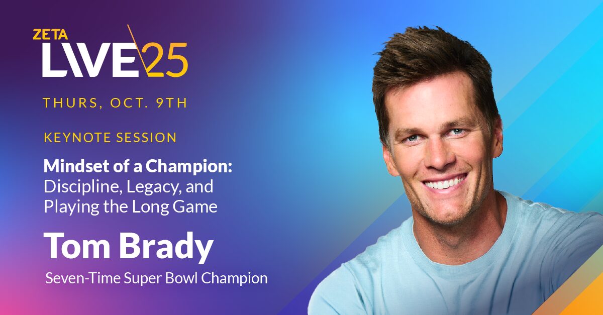 Tom Brady - Zeta Live 2025