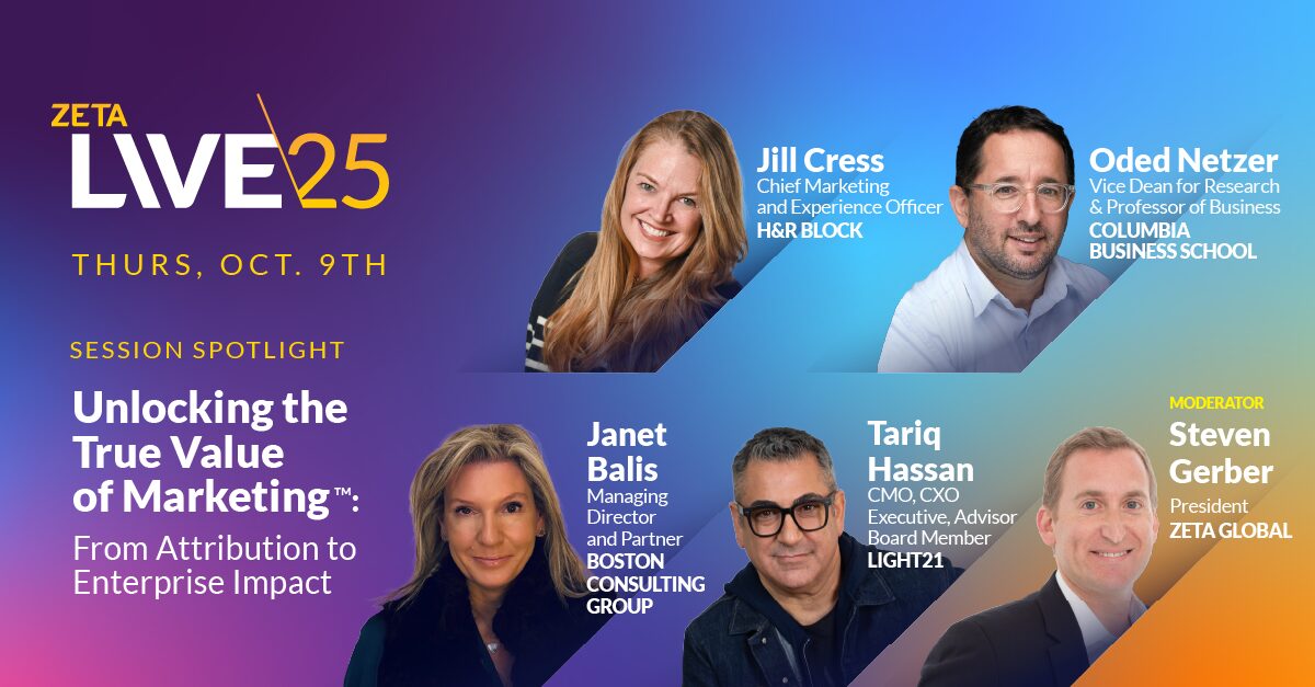 True Value of Marketing - Zeta Live 2025