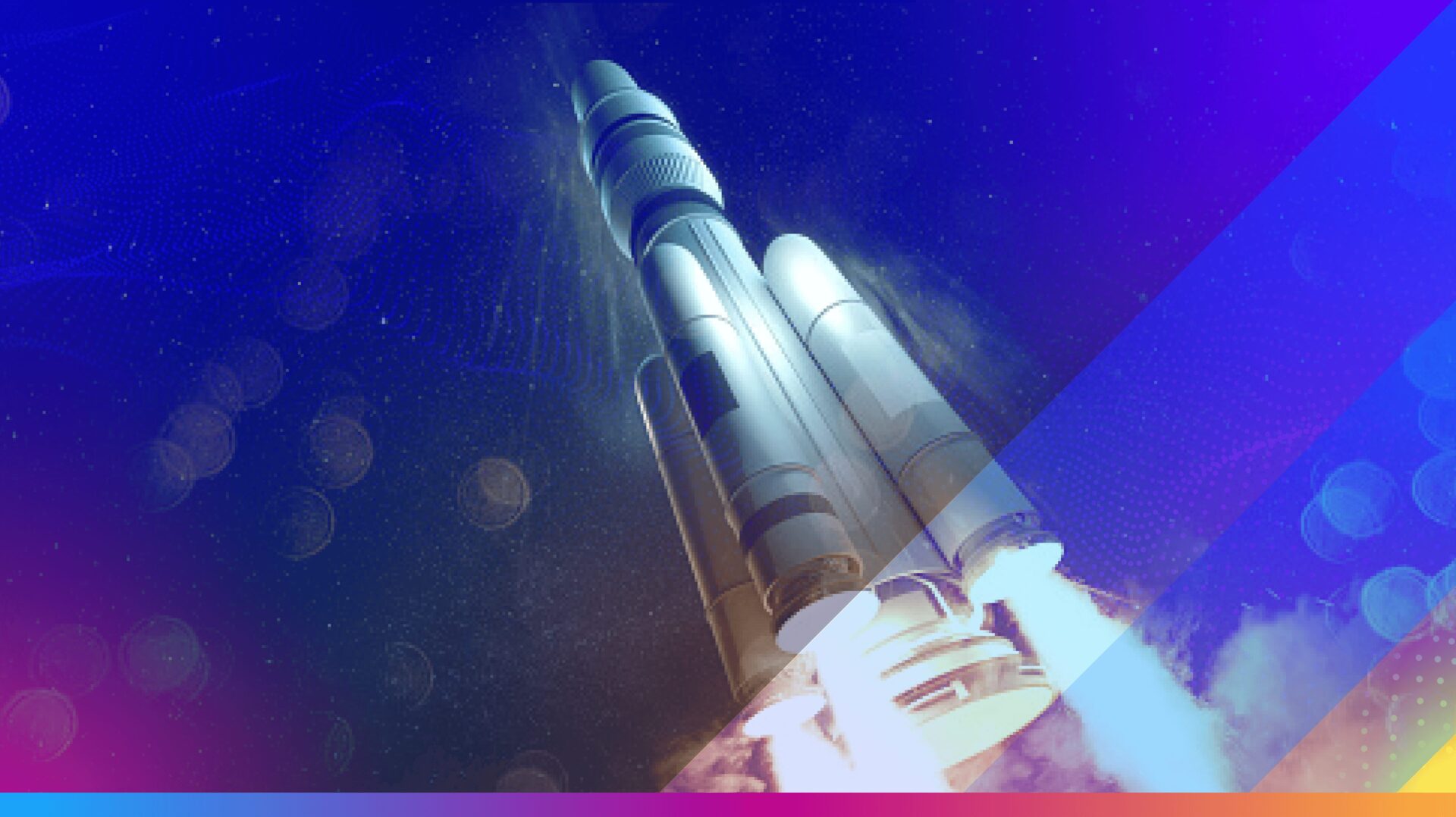 Rocket blasting off- cover image for the ZetaVation hub